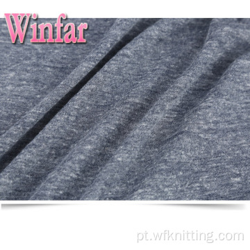 Tecido de malha de mistura de jersey de rayon algodão poliéster TCR